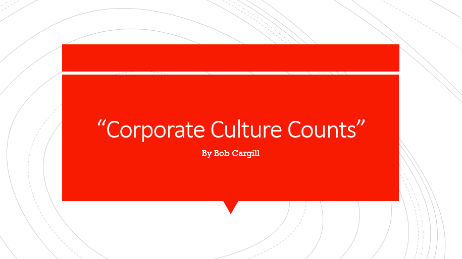 Corporate Culture Counts