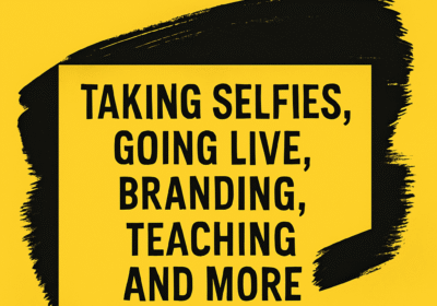 Taking Selfies, Going Live, Branding, Teaching and More with Bob Cargill