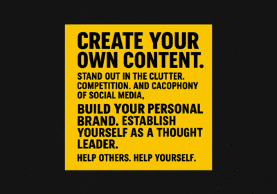 Creating Your Own Content on Social Media